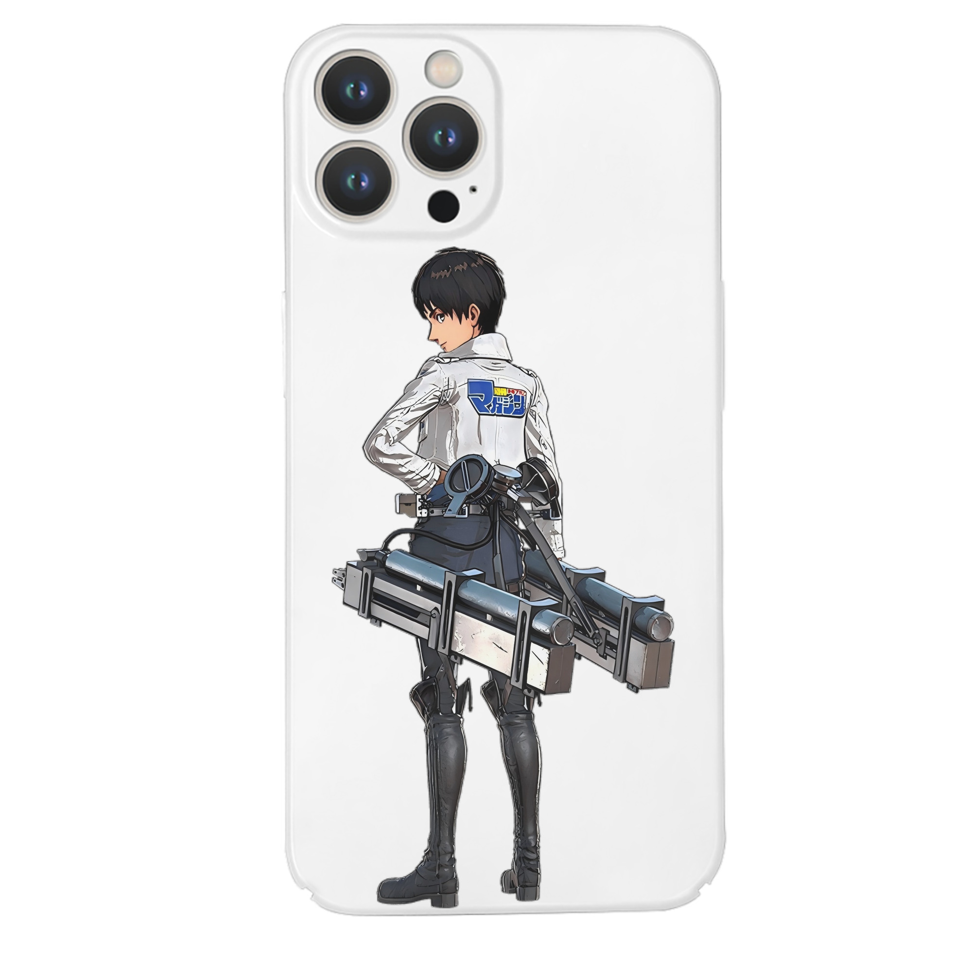 （画像用） 進撃の巨人 エレン･イェーガー Attack on Titan Eren Jäger 【iPhone 14シリーズ対応】ハードケース